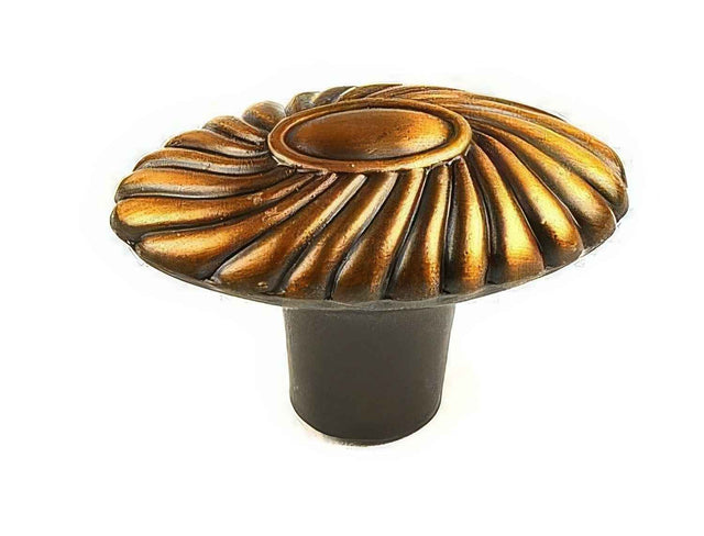Century Hardware 26709-ACH brushed antique copper cabinet knob
