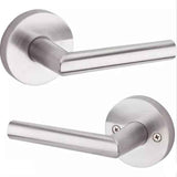 Kwikset 720MILRDT 20 Min UL Rated Milan Lever in Satin Chrome