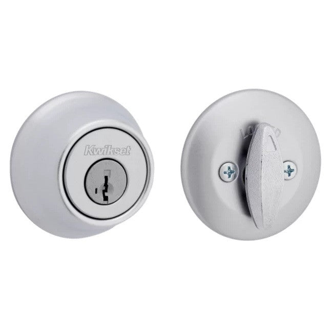 Kwikset 660 Single Cylinder Deadbolt in Venetian Bronze