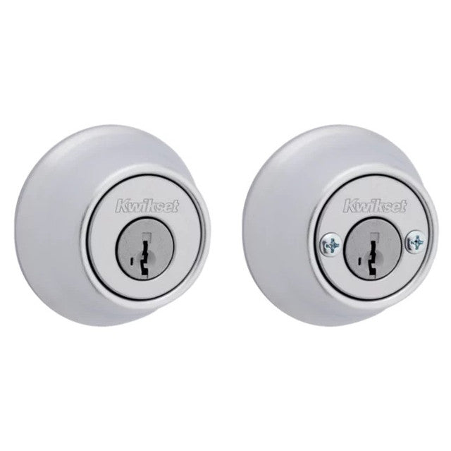 Kwikset 665 Double Cylinder Deadbolt in Satin Nickel