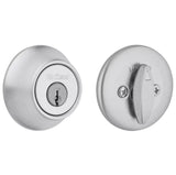 Kwikset 660 Single Cylinder Deadbolt in Satin Chrome