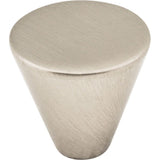 Elements 26SN satin nickel cabinet knob