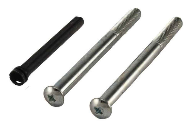 Kwikset Thick Door Screw Pack for Single Deadbolt in Bright Chrome and Satin Chrome
