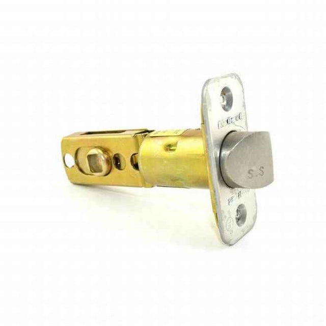 Kwikset 83521-004 Adjustable Radius Corner Spring Latch for US26 Bright Chrome and US26D Satin Chrome in Bright Chrome and Satin Chrome