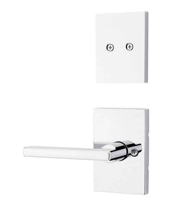 Kwikset Halifax Handleset Trim in Bright Chrome