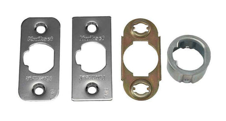 Kwikset 83714-004 Adjustable Plain Latch FD Rated for US26 Bright Chrome and US26D Satin Chrome in Bright Chrome and Satin Chrome