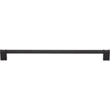 Top Knobs TK3387BLK Newburn 12" Center to Center Bar Pull Flat Black