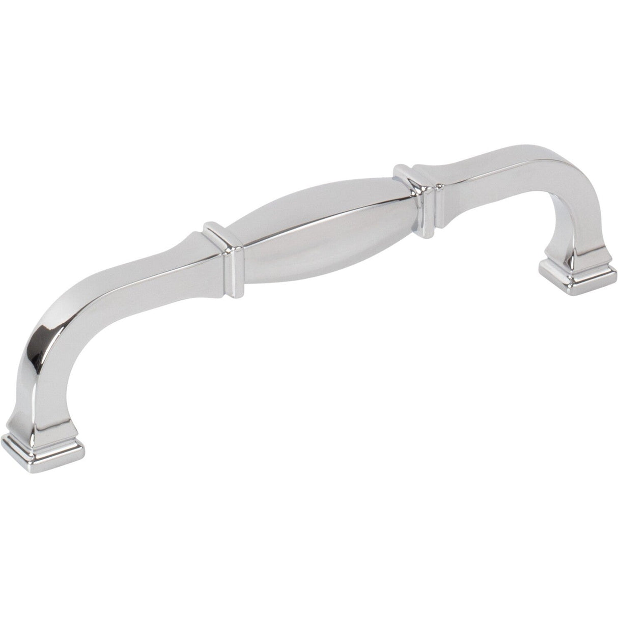 Jeffrey Alexander 278-128PC polished chrome cabinet drawer pull