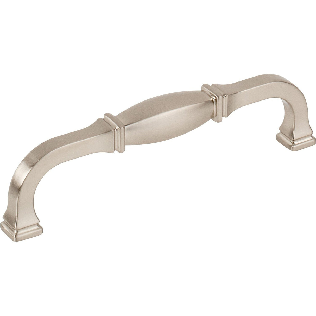 Jeffrey Alexander 278-128SN satin nickel cabinet drawer pull