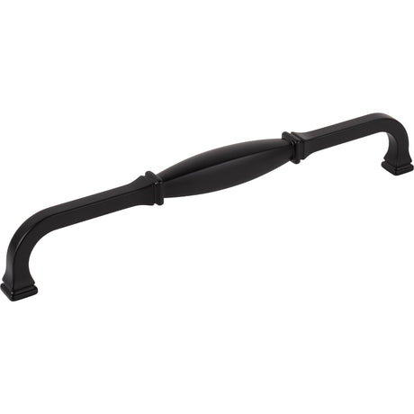 Jeffrey Alexander 278-12MB matte black cabinet pull / appliance pull