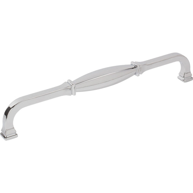 Jeffrey Alexander 278-12PC polished chrome cabinet pull / appliance pull