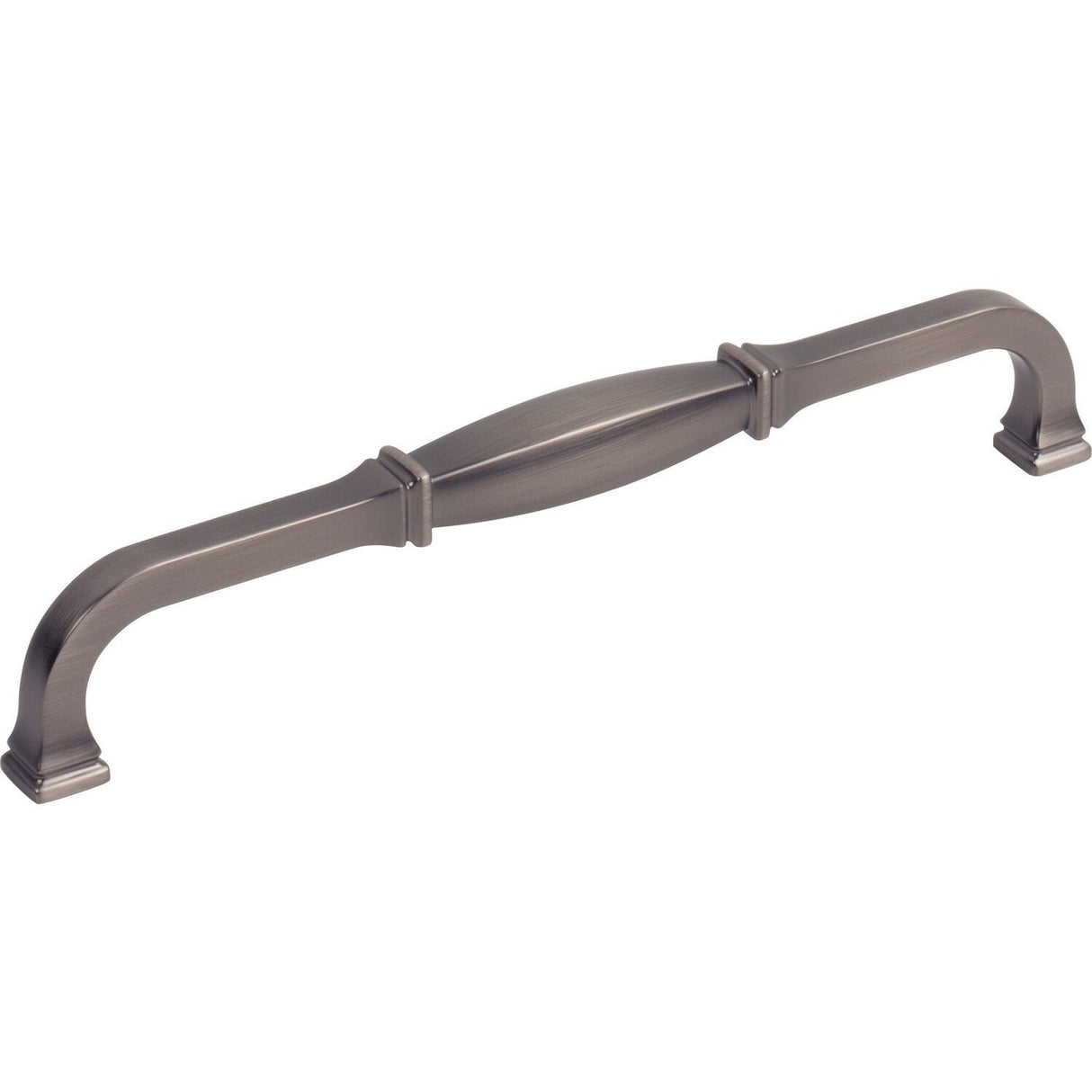 Jeffrey Alexander 278-192BNBDL brushed pewter cabinet drawer pull