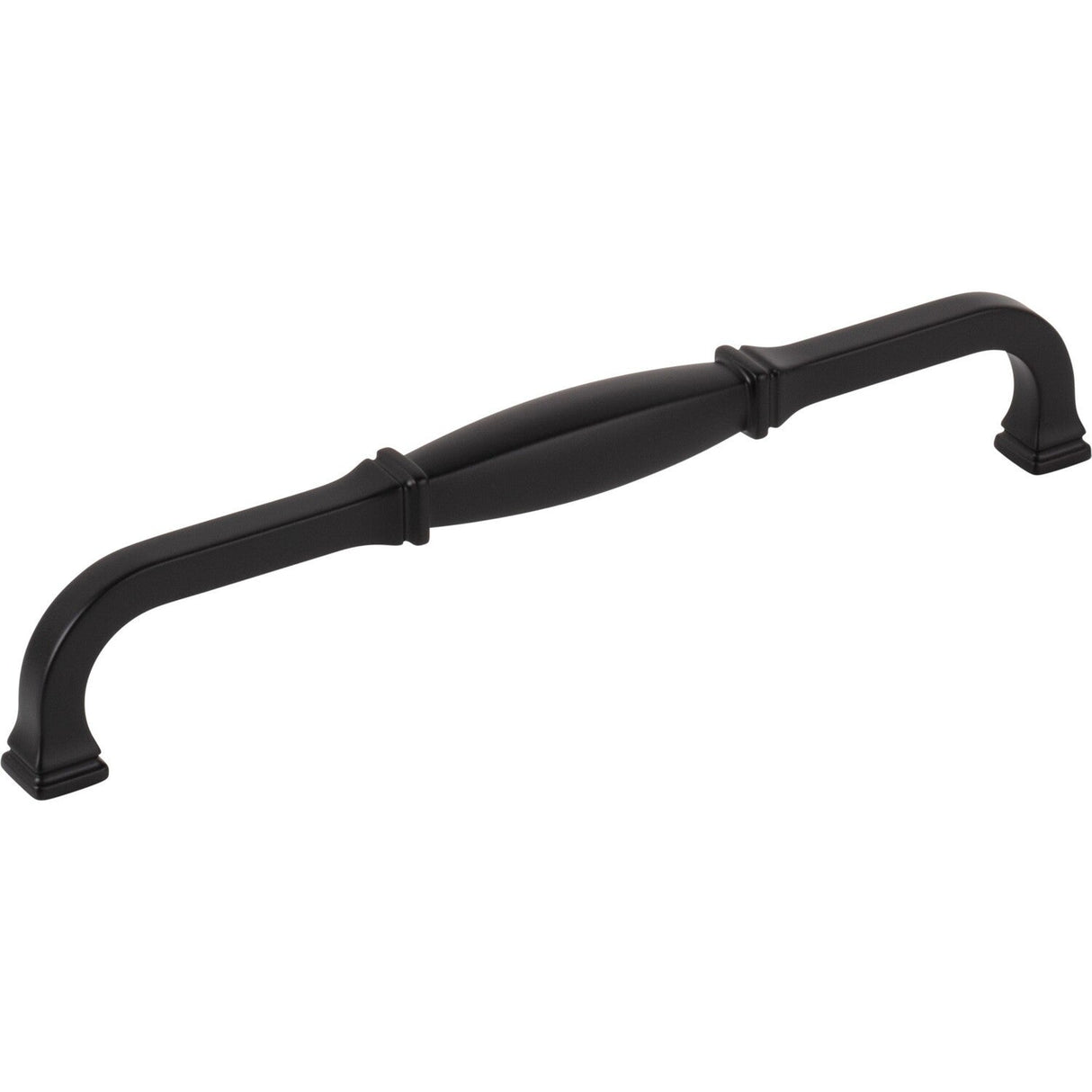 Jeffrey Alexander 278-192MB matte black cabinet drawer pull