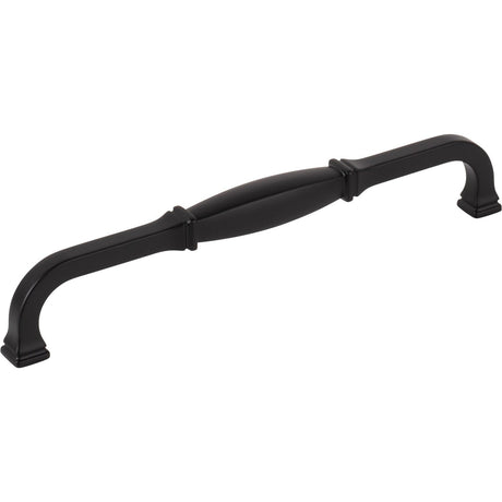 Jeffrey Alexander 278-192MB matte black cabinet drawer pull