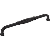 Jeffrey Alexander 278-224MB matte black cabinet drawer pull