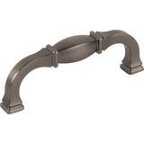 Jeffrey Alexander 278-96BNBDL brushed pewter cabinet drawer pull