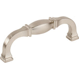 Jeffrey Alexander 278-96SN satin nickel cabinet drawer pull