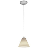 Access Lighting 28004-3C-BS/WHT led pendant