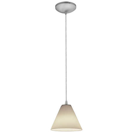 Access Lighting 28004-3C-BS/WHT led pendant