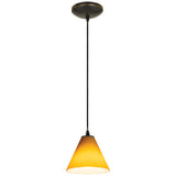 Access Lighting 28004-3C-ORB/AMB led pendant