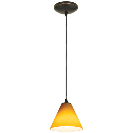 Access Lighting 28004-3C-ORB/AMB led pendant