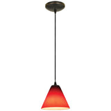 Access Lighting 28004-3C-ORB/RED led pendant