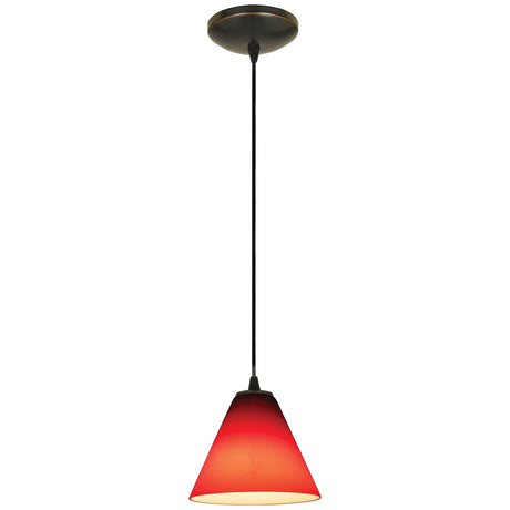 Access Lighting 28004-3C-ORB/RED led pendant