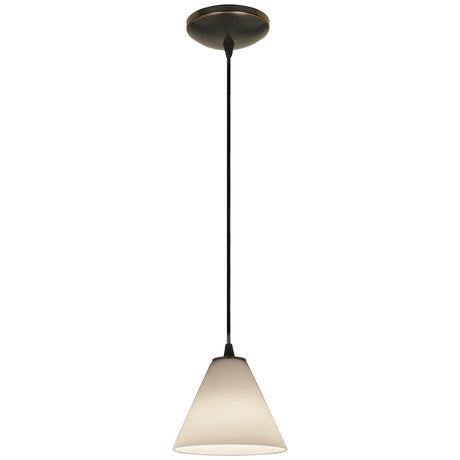 Access Lighting 28004-3C-ORB/WHT led pendant