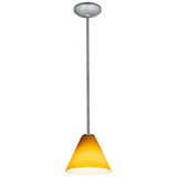 Access Lighting 28004-3R-BS/AMB led pendant