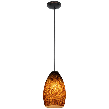 Access Lighting 28012-3R-ORB/BRST led pendant