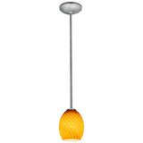 Access Lighting 28023-3R-BS/AMBFB led pendant