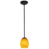 Access Lighting 28023-3R-ORB/AMBFB led pendant