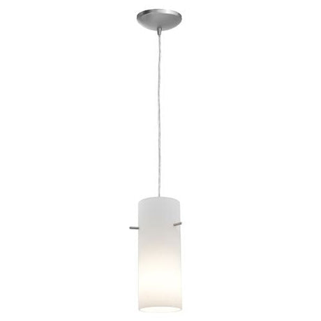 Access Lighting 28030-1C-BS/OPL SydneyÂ glass pendant light in black, additional view