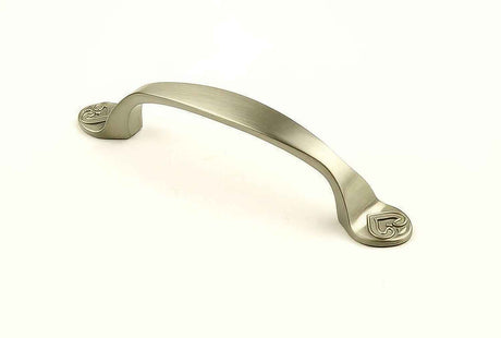 Century Hardware 28043-DSN Iris cabinet pull handle in satin stainless, additional view