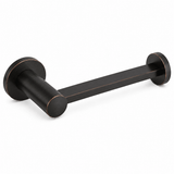 2804DISKUS10B: Emtek Diskus wall mounted toilet paper holder in Oil Rubbed Bronze finish