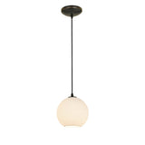 Access Lighting 28085-3C-ORB/WHTLN (s) 1-light pendant