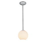 Access Lighting 28085-3R-BS/WHTLN (s) 1-light pendant