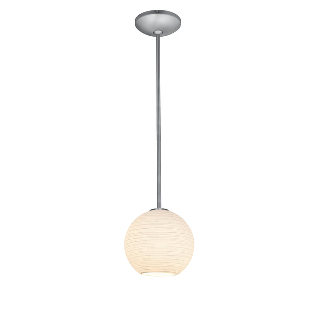 Access Lighting 28085-3R-BS/WHTLN (s) 1-light pendant