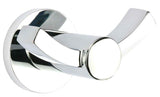 Emtek Modern Brass Double Hook in Polished Chrome