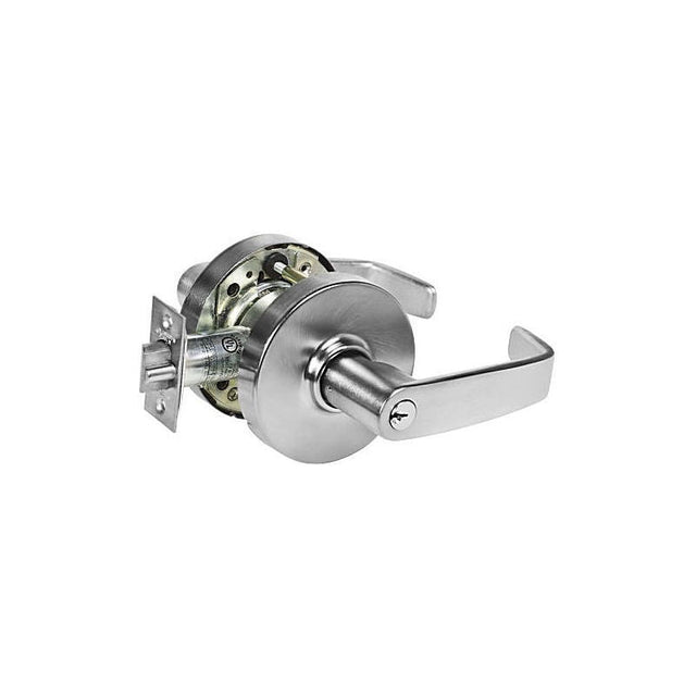 Sargent 2810G05LL26D satin chrome keyed entry door lever