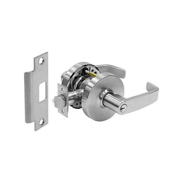 Sargent 2810G37LL26D satin chrome classroom door lever