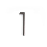 Emtek 7" Modern # 1 House Number in Oil Rubbed Bronze