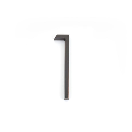 Emtek 7" Modern # 1 House Number in Oil Rubbed Bronze