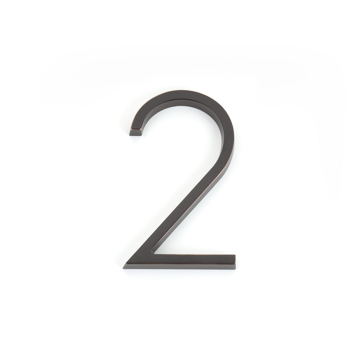 Emtek 7" Modern # 2 House Number in Oil Rubbed Bronze