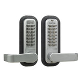 Lockey 2835-MGDC Mechanical Keyless Lever Lock with Passage Function and Double Combination