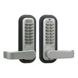 Lockey 2835-MGDC Mechanical Keyless Lever Lock with Passage Function and Double Combination