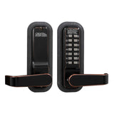 Lockey 2835OIL oil rubbed bronze mechanical pushbutton locksets