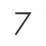 Emtek 7" Modern # 7 House Number in Flat Black