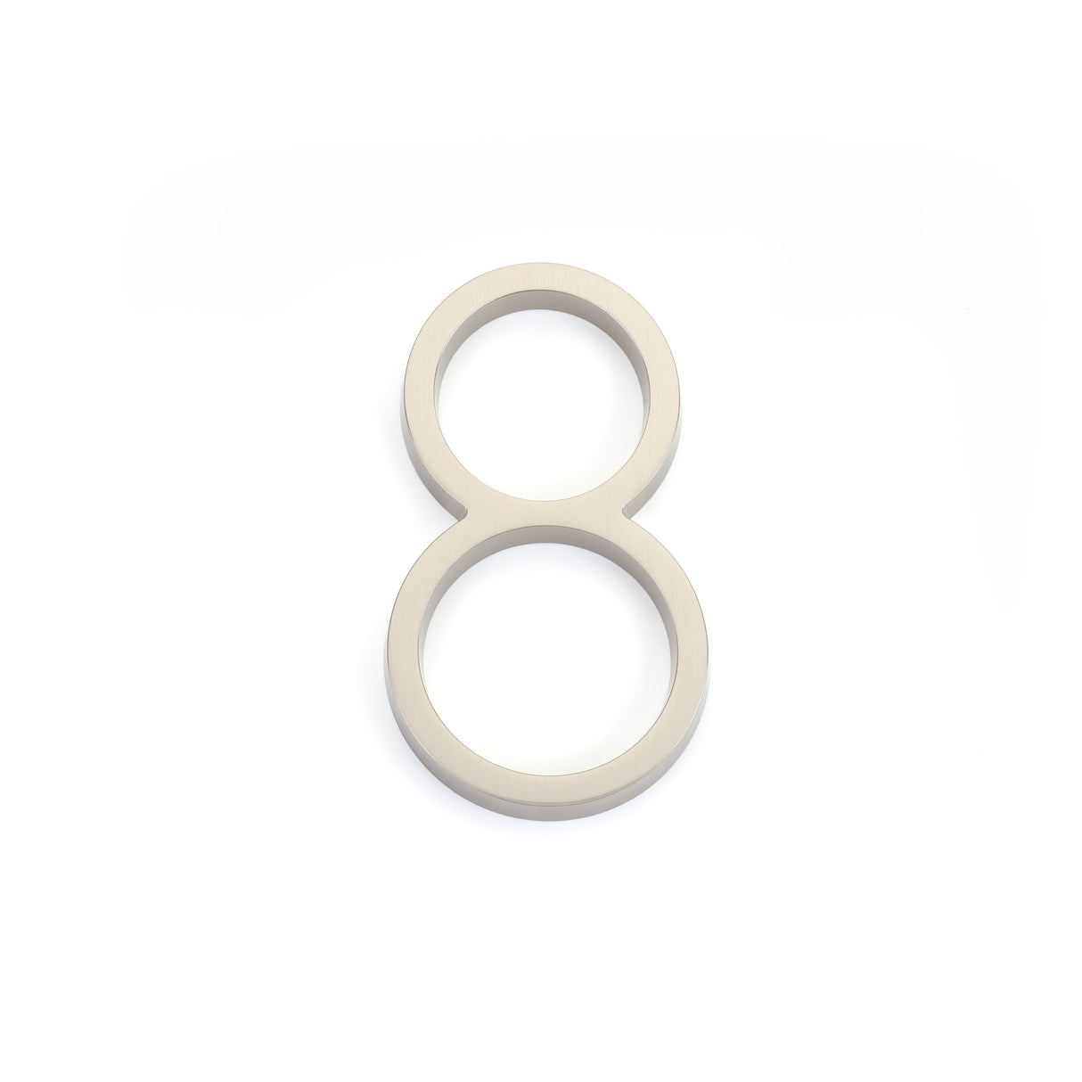 Emtek 7" Modern # 8 House Number in Satin Nickel