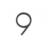 Emtek 7" Modern # 9 House Number in Oil Rubbed Bronze